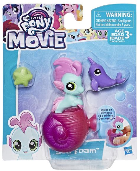 My Little Pony The Movie Sea Foam Baby Seapony Mini Figure Hasbro Toys