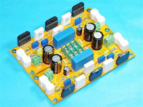 Lm Triple Parallel Amplifier Board Kit Lm Diy Amplifier Board Kit