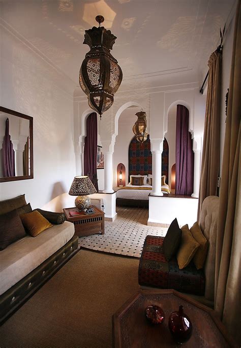 Riad La Maison Rouge Marrakech Morocco Moroccan Living Room