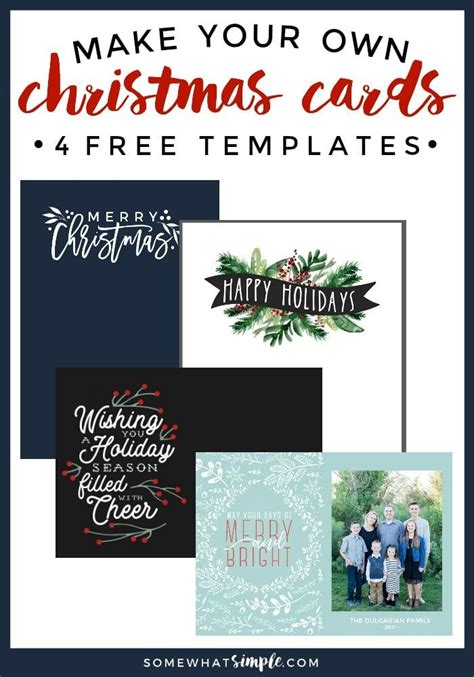 make your own photo christmas cards for free christmas cards free christmas card templates