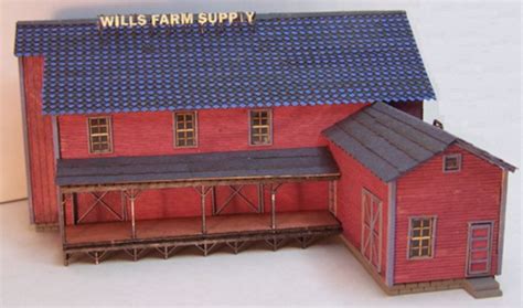 N Scale Rslaserkits 3008 Farm Supply Undecorated