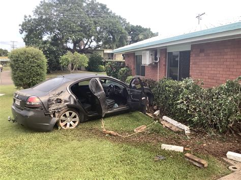 Stolen Vehicle Crashes Into House Kirwan Queensland Police News