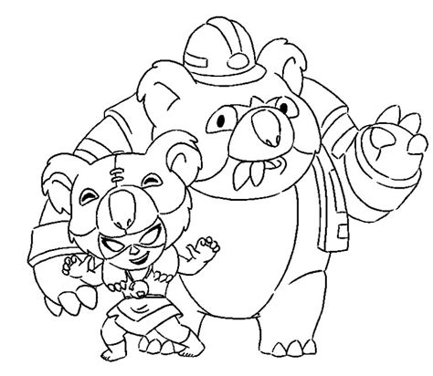 March 31, 2020march 31, 2020. Kleurplaat Brawl Stars Skins : Koala Nita 18