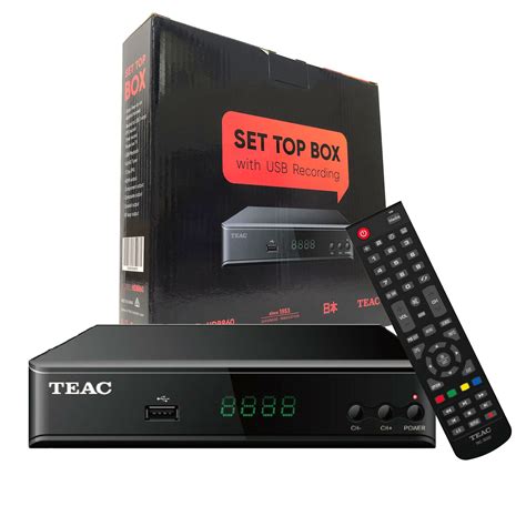 New Teac Full Hd Digital Tv Set Top Box Dvb T Hdmi Usb Recording Shop