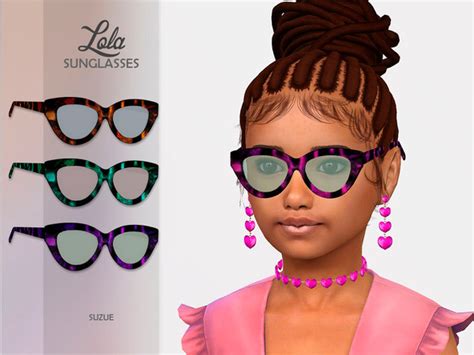 The Sims Resource Lola Sunglasses Child
