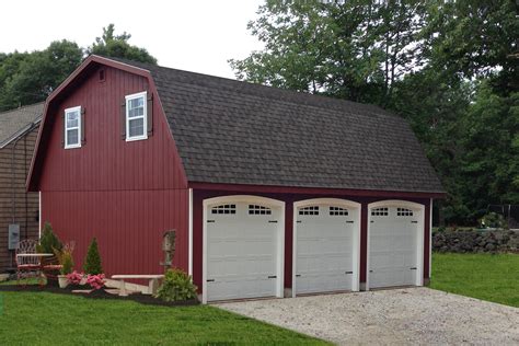 Insteon garage door control status kit, yaplej rating kit good but they could have made great reed switch normally closed instead open problem below are 9 top images from 19 best pictures collection of 3 car garage kits photo in high resolution. Buy Prefab Garages in MA | Prefab Garages by the Amish ...