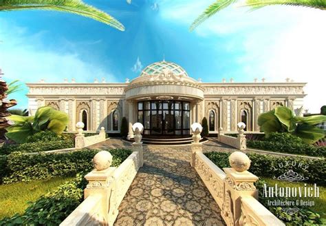 Exterior Design In Dubai Luxury Villa Exterior Abu Dhabi Photo 7