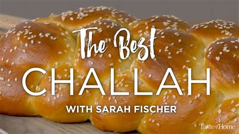 The Best Challah Bread Recipe I Taste Of Home Youtube