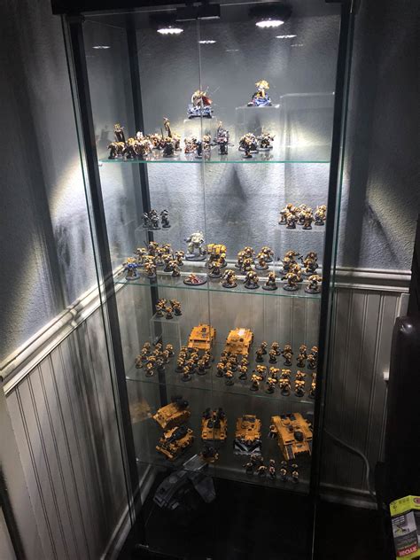 My Imperial Fists In A Fitting Display Case At Last Now To Finish