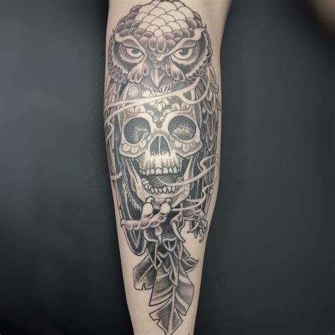 11 Skull And Owl Tattoo Ideas That Will Blow Your Mind Alexie