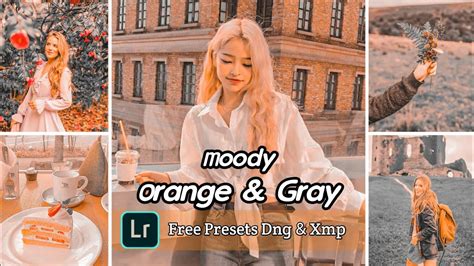09:11 free mobile presets you can download right away! Free Lightroom Mobile Preset Dng & Xmp - Orange and Gray ...