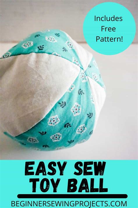 How To Sew A Ball With Free Pattern