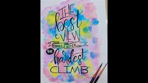 Free Inspirational Quote Printables Watercolor Art Calligraphy Prints