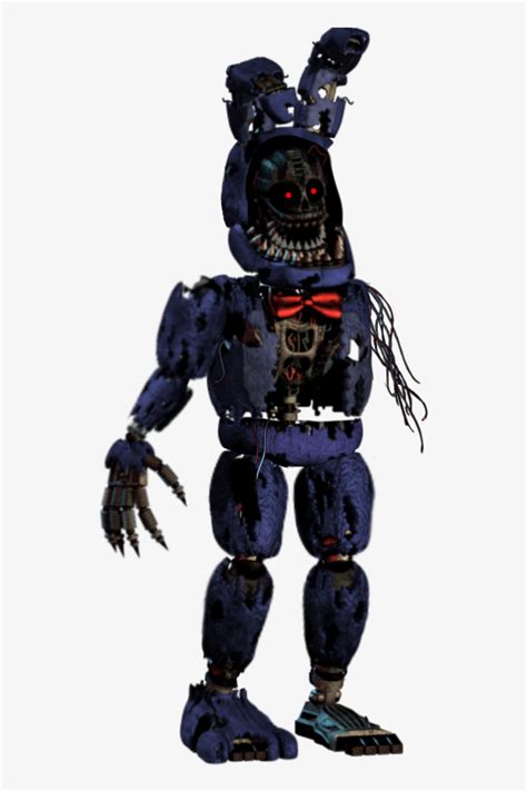 Nightmare Withered Bonnie - Mcfarlane Fnaf Withered Bonnie ...