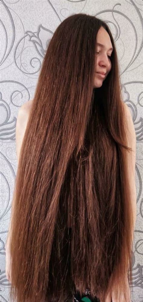 Waist Length Knee Length Extremely Long Hair Beautiful Long Hair