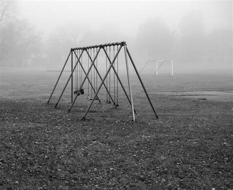 Foggy Schoolyard 02 Bill Harrison Flickr
