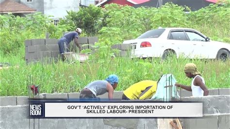 Guyana News Room Govt ‘actively Exploring Importation Of Skilled