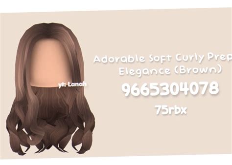 Pin By Madeline On Roblox Outfit Codes Brown Hair Id Brown Hair