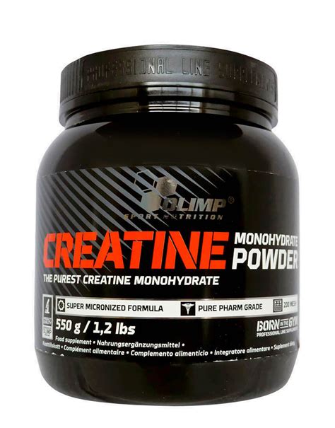Creatine Monohydrate Powder By Olimp 550 Grams