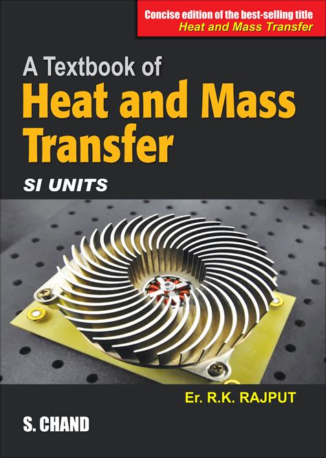 A Textbook Of Heat And Mass Transfer Concise By Er R K Rajput