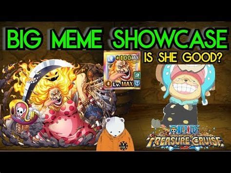 His research has also led him to devise a method that allows an inanimate object (such as a gun or a sword) to gain the effects of a devil fruit (it has not yet been shown how this is done and this has been only done with zoan types that transform the weapon into an animal). Big Mom "Meme" Showcase | Is she worth your time? | One ...