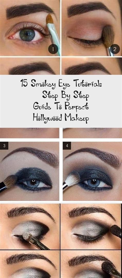Today i'm going to be showing you how to create a simple silver/gray smokey eye. 15 Smokey Eye Tutorials - Step By Step Guide To Perfect ...