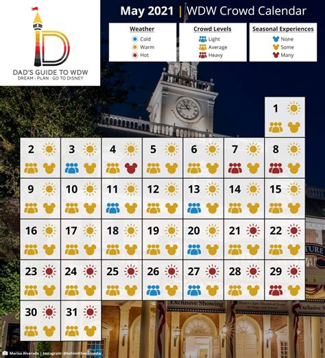 May Disney World Crowd Calendar Plus Weather And Events