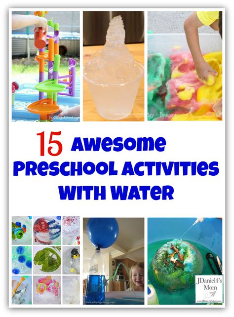 Awesome Preschool Activities With Water