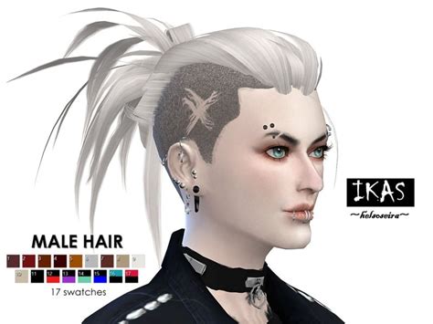 Ikas Raw Hair Style Comes In 17 Swatches Found In Tsr Category Sims