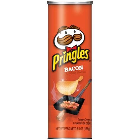 Pringles Bacon Potato Crisps 56 Oz Foods Co