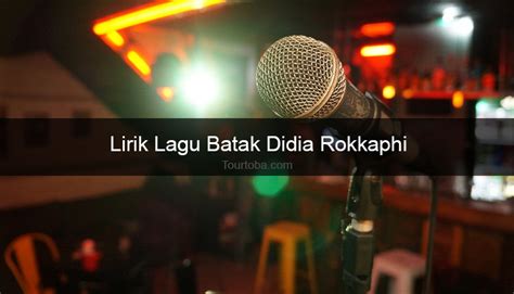 Lagu ini juga menjadi bagian dari album kompilasi yang bertajuk 'lagu batak pop hit collection'. Lirik Lagu Didia Rokkaphi - Kumpulan Lagu Batak - Tourtoba.com