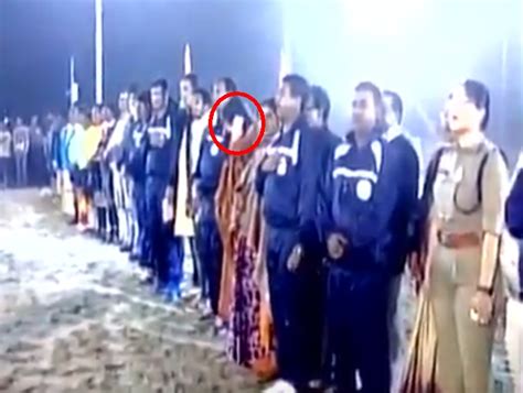 TMC MLA Vaishali Dalmiya Caught Talking On Phone During National Anthem