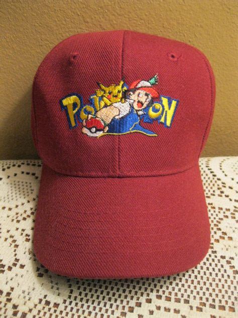 vintage pokemon youth baseball cap pokemon baseball cap vintage