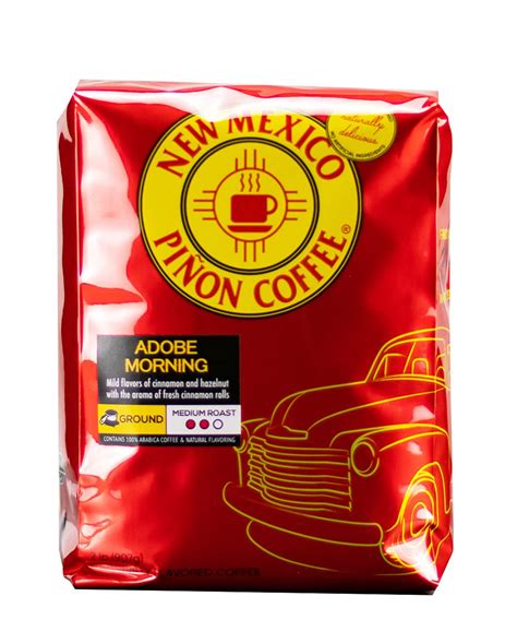 New Mexico Piñon Coffee Naturally Flavored Coffee Adobe