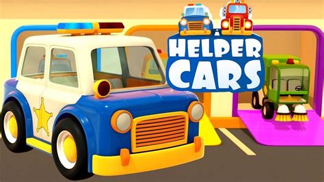 Helper Cars Full Episodes Car Cartoons For Children Learn Colors