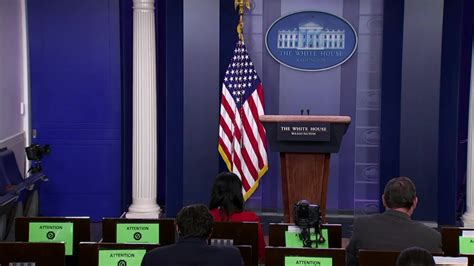 The White House Holds A Briefing White House Press Secretary Kayleigh Mcenany Holds A Press