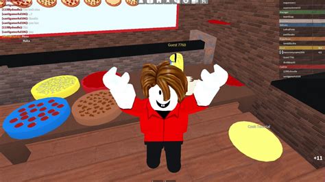 Roblox Work At The Pizza Place Youtube