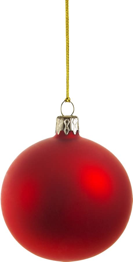 Red Christmas Balls Png Red Ornaments Free Transparent Png Download