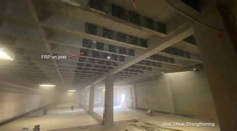 Project Profile Reinforcing Concrete Joists To Increase Load Rating