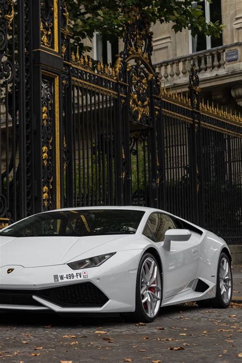 Lamborghini Huracan Outside The Gates Of The Style Estate Chateau In