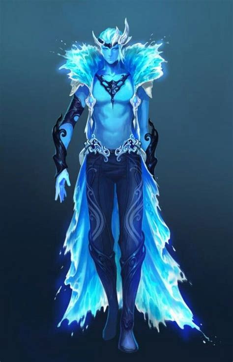 Water Lorde Elemental Fantasy Character Design Dungeons And Dragons