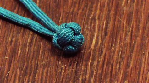 Learn How To Tie A Paracord Chinese Button Globe Knot Youtube