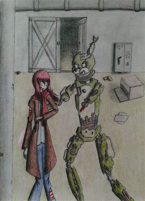 Gore Fnaf Into The Warehouse By Paigelts05 On Deviantart