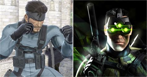 Metal Gears Solid Snake Vs Splinter Cells Sam Fisher Who Wins