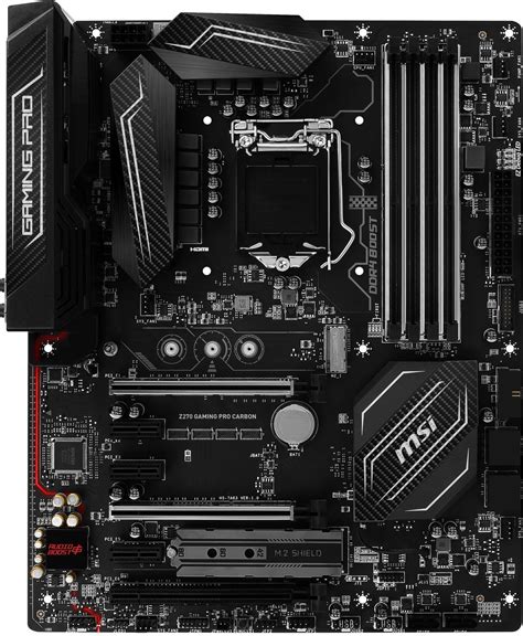 Msi Z270 Gaming Pro Carbon Motherboard At Mighty Ape Australia