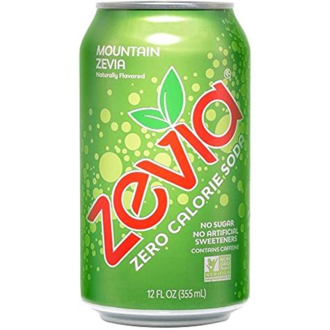 Zevia Zero Soft Drinks Calorie Soda Mountain Zevia Naturally