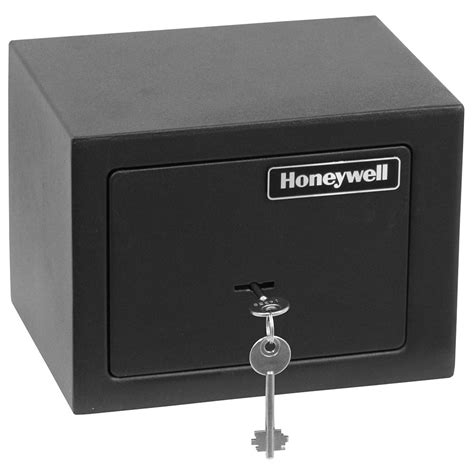Honeywell 5002 Small Steel Security Safe with Key Lock (0.19 Cu. Ft ...