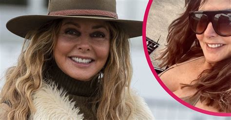 carol vorderman stuns on instagram as she strips to bikini for spot of diy hot sex picture