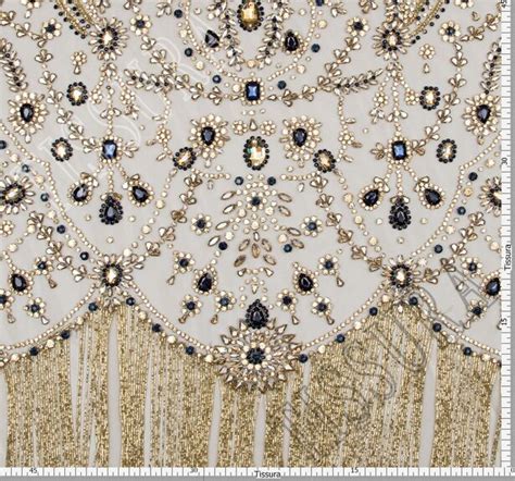 Rhinestone Embroidered Tulle Fabric Exclusive Fabrics From India Sku