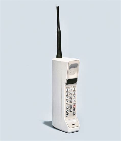 Motorola Dynatac 8000x Primer Teléfono Móvil De La Historia 1984 Motorola Dynatac Teléfono